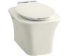 Kohler Fountainhead K-3524-96 Biscuit Comfort Height Elongated One-Piece Toilet with Power Lite Flushing Technology