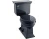 Kohler Memoirs Stately K-3526-52 Navy Comfort Height Elongated Two-Piece Toilet with Trip Lever