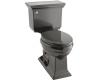 Kohler Memoirs Stately K-3526-58 Thunder Grey Comfort Height Elongated Two-Piece Toilet with Trip Lever