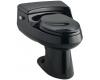 Kohler San Raphael K-3597-7 Black Black Comfort Height Pressure Lite 1.0 GPF Elongated Toilet