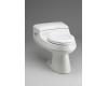 Kohler San Raphael K-3597-NF-0 White Comfort Height Pressure Lite 1.0 GPF Elongated One-Piece Toilet