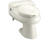 Kohler San Raphael K-3607-96 Biscuit San Raphael Comfort Height Elongated Power Lite Toilet and C3 Toilet Seat with Bidet Functionality