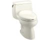 Kohler Gabrielle K-3608-96 Biscuit Comfort Height Elongated Toilet and C3 Toilet Seat with Bidet Functionality
