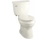 Kohler Cimarron K-3609-T-7 Black Black Comfort Height Elongated 1.28 GPF Toilet with Class Six Technology and Left-Hand Trip Lever