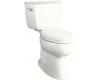 Kohler Highline K-3611-0 White Comfort Height Two-Piece Elongated Toilet with Left-Hand Trip Lever