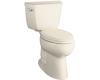 Kohler Highline K-3611-47 Almond Comfort Height Two-Piece Elongated Toilet with Left-Hand Trip Lever