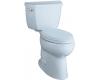 Kohler Highline K-3611-6 Skylight Comfort Height Two-Piece Elongated Toilet with Left-Hand Trip Lever