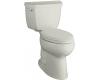Kohler Highline K-3611-95 Ice Grey Comfort Height Two-Piece Elongated Toilet with Left-Hand Trip Lever