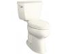 Kohler Highline K-3611-96 Biscuit Comfort Height Two-Piece Elongated Toilet with Left-Hand Trip Lever