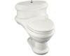 Kohler Revival K-3612-0 White One-Piece Elongated Toilet with Toilet Seat and Cover and Lift Knob