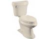Kohler Leighton K-3651-55 Innocent Blush Comfort Height Toilet with Left-Hand Trip Lever