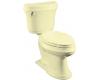 Kohler Leighton K-3651-Y2 Sunlight Comfort Height Toilet with Left-Hand Trip Lever