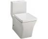 Kohler Reve K-3797-0 White Elongated One-Piece Toilet with Quiet-Close Toilet Seat and Dual Flush Technology