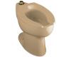 Kohler Highcrest K-4302-33 Mexican Sand Elongated Toilet Bowl with Top Spud