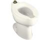 Kohler Highcrest K-4302-L-96 Biscuit Elongated Toilet Bowl with Top Spud and Bedpan Lugs