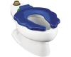 Kohler Primary K-4321-B Blue Elongated Bowl Toilet with Seat