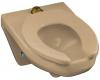 Kohler Kingston K-4330-33 Mexican Sand Elongated Wall-Hung Bowl with Top Spud