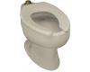 Kohler Wellcomme K-4350-G9 Sandbar Elongated Toilet Bowl with Top Spud