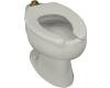 Kohler Wellcomme K-4350-L-95 Ice Grey Elongated Toilet Bowl with Top Spud and Four Bolt Holes In Base
