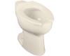 Kohler Highcliff K-4367-L-47 Almond Elongated Toilet Bowl with Rear Spud and Bedpan Lugs