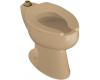 Kohler Highcliff K-4368-L-33 Mexican Sand Elongated Toilet Bowl with Top Spud and Bedpan Lugs