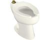 Kohler Highcliff K-4368-L-96 Biscuit Elongated Toilet Bowl with Top Spud and Bedpan Lugs