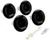 Kohler Flexjet K-9694-7 Black Black Whirlpool Trim Kit with Four Jets