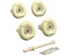 Kohler Flexjet K-9694-Y2 Sunlight Whirlpool Trim Kit with Four Jets