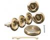 Kohler Flexjet K-9695-BV Vibrant Brushed Bronze Whirlpool Trim Kit with Five Jets