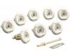 Kohler Flexjet K-9698-S1 Biscuit Satin Whirlpool Trim Kit with Eight Jets