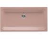 Kohler Oceanview K-6606-45 Wild Rose Tile-In Utility Sink