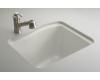 Kohler River Falls K-6657-4U-95 Ice Grey Undercounter Sink with Four-Hole Faucet Drilling
