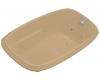 Kohler Portrait K-1014-HA-33 Mexican Sand 5' Whirlpool Bath Tub with Custom Pump Location