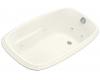 Kohler Portrait K-1014-HA-52 Navy 5' Whirlpool Bath Tub with Custom Pump Location