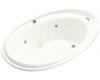 Kohler Purist K-1110-CT-0 White Whirlpool Bath Tub with Relax Experience