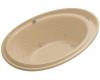 Kohler Purist K-1110-CT-33 Mexican Sand Whirlpool Bath Tub with Relax Experience
