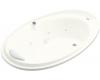 Kohler Purist K-1110-M-0 White Whirlpool Bath Tub with Massage Experience