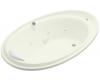 Kohler Purist K-1110-M-NG Tea Green Whirlpool Bath Tub with Massage Experience