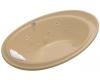 Kohler Purist K-1110-V-33 Mexican Sand Whirlpool Bath Tub with Spa/Massage Experience