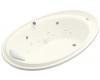 Kohler Purist K-1110-V-7 Black Black Whirlpool Bath Tub with Spa/Massage Experience