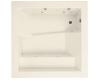 Kohler Consonance K-1111-H2-47 Almond Whirlpool Bath Tub