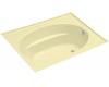Kohler Windward K-1112-GRF-Y2 Sunlight 5' BubbleMassage Bath Tub with Three-Side Integral Flange and Right-Hand Drain