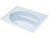 Kohler Windward K-1114-GLF-6 Skylight 6' BubbleMassage Bath Tub with Three-Side Integral Flange and Left-Hand Drain