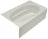 Kohler Windward K-1114-RA-95 Ice Grey 6' Whirlpool Bath Tub with Integral Apron and Right-Hand Drain