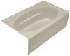 Kohler Windward K-1114-RA-G9 Sandbar 6' Whirlpool Bath Tub with Integral Apron and Right-Hand Drain