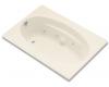 Kohler ProFlex 6042 K-1126-CN-47 Almond Whirlpool Bath Tub with Custom Pump Location