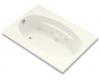 Kohler ProFlex 6042 K-1126-CN-96 Biscuit Whirlpool Bath Tub with Custom Pump Location