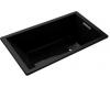 Kohler Underscore K-1136-7 Black Black 5.5' Acrylic Bath