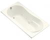 Kohler ProFlex 7236 K-1157-CN-96 Biscuit Whirlpool Bath Tub with Custom Pump Location