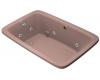 Kohler Bancroft K-1158-HB-45 Wild Rose Experience 5.5' Whirlpool Bath Tub with Heater and Custom Pump